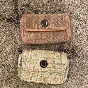 Zara tweed mini bag